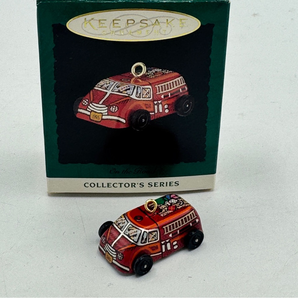 Hallmark Keepsake Miniature Ornament- On the Road Fire Truck